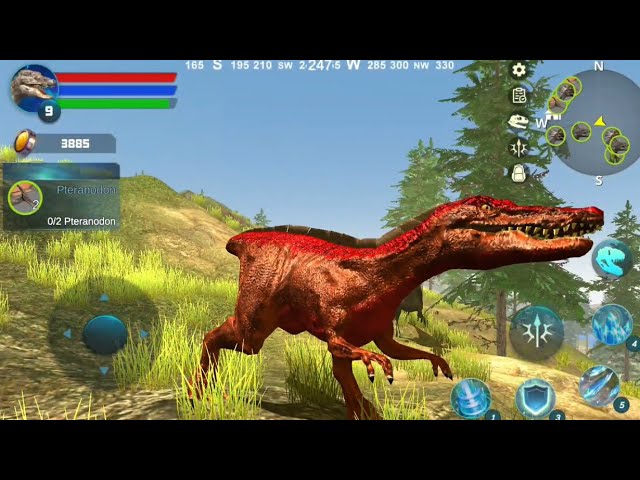 Jogo de Dinossauro Para Celular Baryonyx Simulator Android Gameplay 