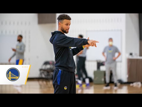 Stephen Curry Makes 103 Straight Threes at Warriors Practice