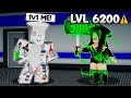 I challenged a level 6000 to 1v1 in roblox flee the facility