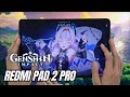 Redmi Pad 2 Pro test game Genshin Impact MAX Graphics | Snapdragon 7s Gen 4