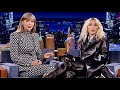 Taylor Swift & Miley Cyrus Talk Grammys 2024 on The Late Late Show