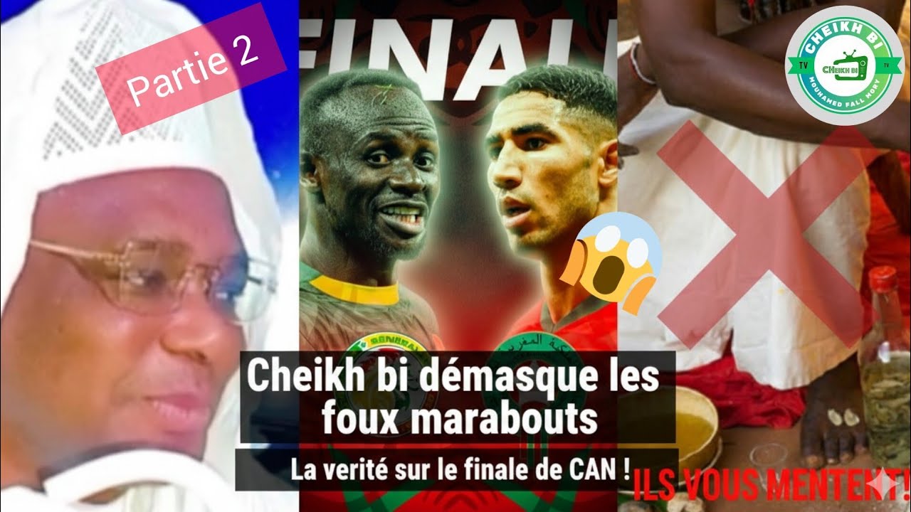 "Cheikh bi démasque les faux marabouts : La vérité sur la finale de la CAN !"