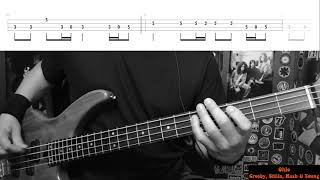 Ohio By Crosby Stills Nash U0026 Young  Bass Cover With Tabs Playalong