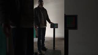 Calibration of 300kg Capacity Digital Scale