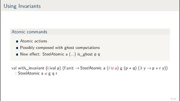 SteelCore: An Extensible Concurrent Separation Logic for Effectful Dependently Typed ... (ICFP 2020)