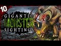 10 REAL Giant Monster Sightings | Darkness Prevails