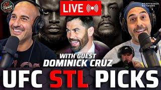 UFC St. Louis Picks & Guest Dominick Cruz with Jon Anik, Jason Anik, and Brian Petrie | A&F.486