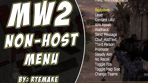 [ MW2 / 1.14 ] ( DEX Only ) Non Host RTM Menu + Download