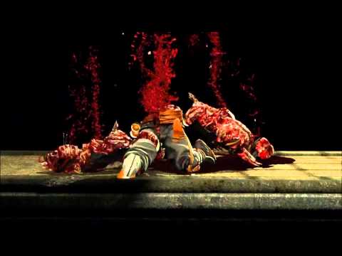 Mortal Kombat 9 Cyrax Fatality 1, 2, Stage and Babality (HD)