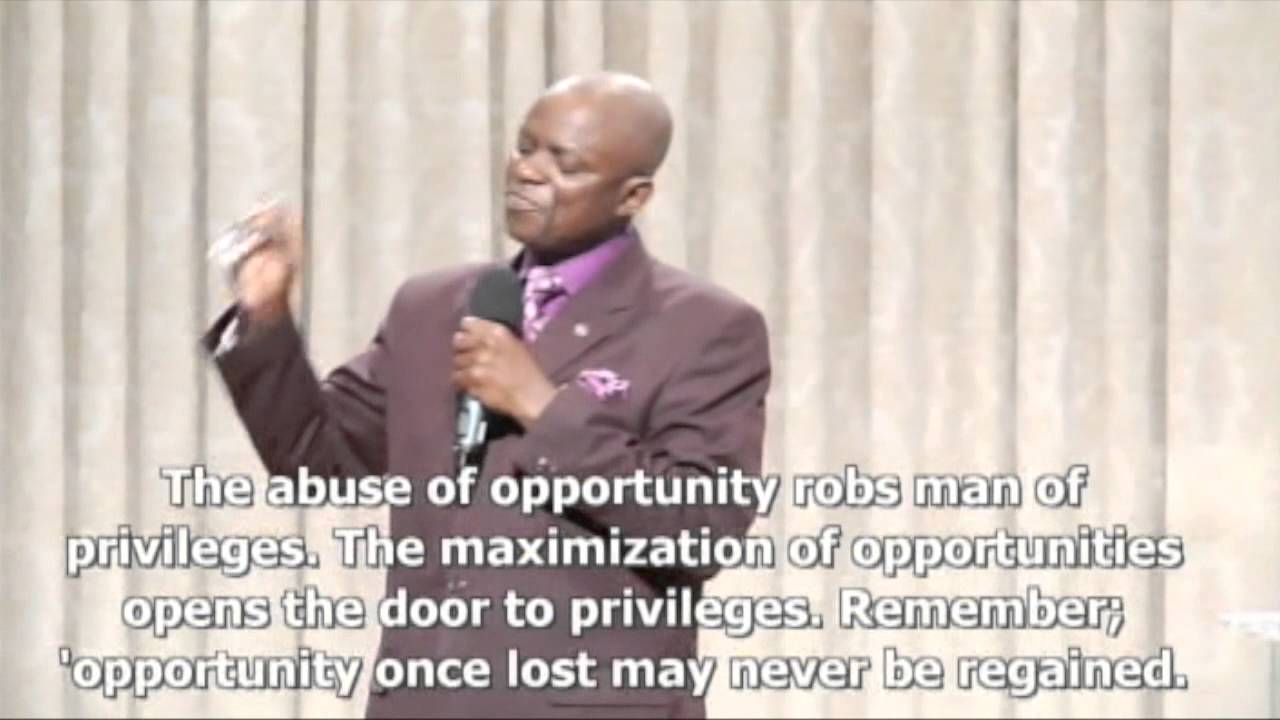 MoR - Opportunity; A Privilege - Pst. Ade Okonrende