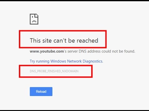 mail.google.com’s server dns address could not be found