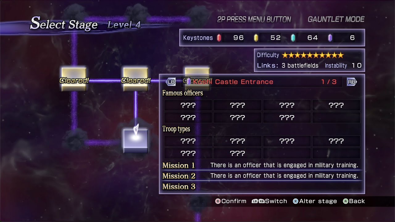 Warriors Orochi 3 | Gauntlet Mode | Level 4 | Stage 28 | Koshi Castle Ent., Mt. Dingjun & Liaodong