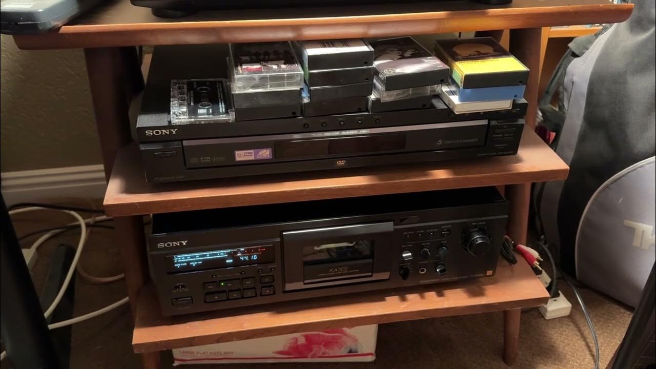 Sony TCKA3es Cassette Deck Repair Help Running Slow and Squeaking