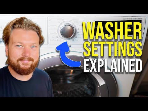 How to Use Your Washing Machine (All Programs and Settings Explained)