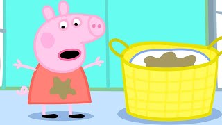 peppa pig official channel washing