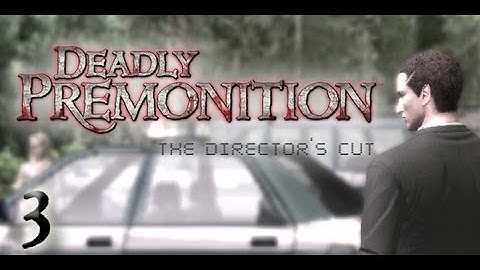Deadly Premonition The Director
