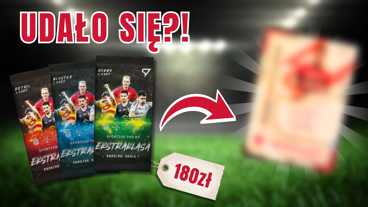 UDAŁO SIĘ?! 😱 Otworzyłem karty Ekstraklasy za 180 zł