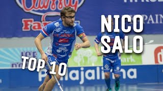 Nico Salo - Top 10 Goals Floorball
