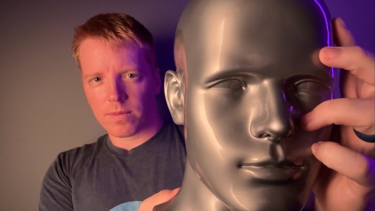 ASMR | Silver Surfer, Mannequin, Rock Massage￼￼￼