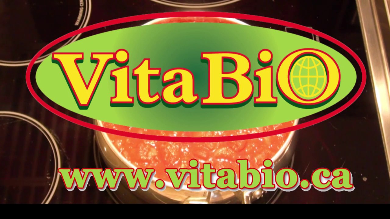 Recette Sauce Tomate Vitabio Youtube