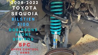 Ep 32. 2nd Gen Sequoia - Bilstein 5100s, Dobinsons C59-720 Springs, SPC Upper Control Arms