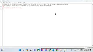 IDLE : How to make a ROBLOX logo with IDLE python
