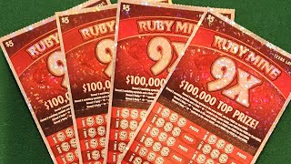 🔥🔥$$ Awesome Profit Session!! $$ New Ruby Mine Texas Lottery Scratch Tickets!!