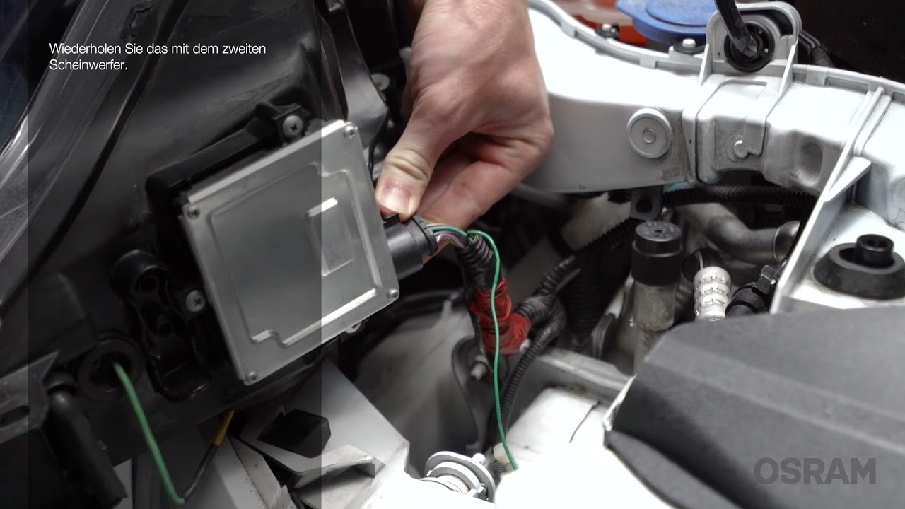 OSRAM LEDriving® XENARC® headlights for Ford Focus 3: Installationsvideo