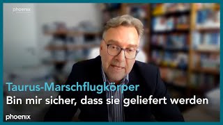 Frank Umbach zur möglichen Lieferung von Taurus-Marschflugkörpern an die Ukraine am 11.08.23