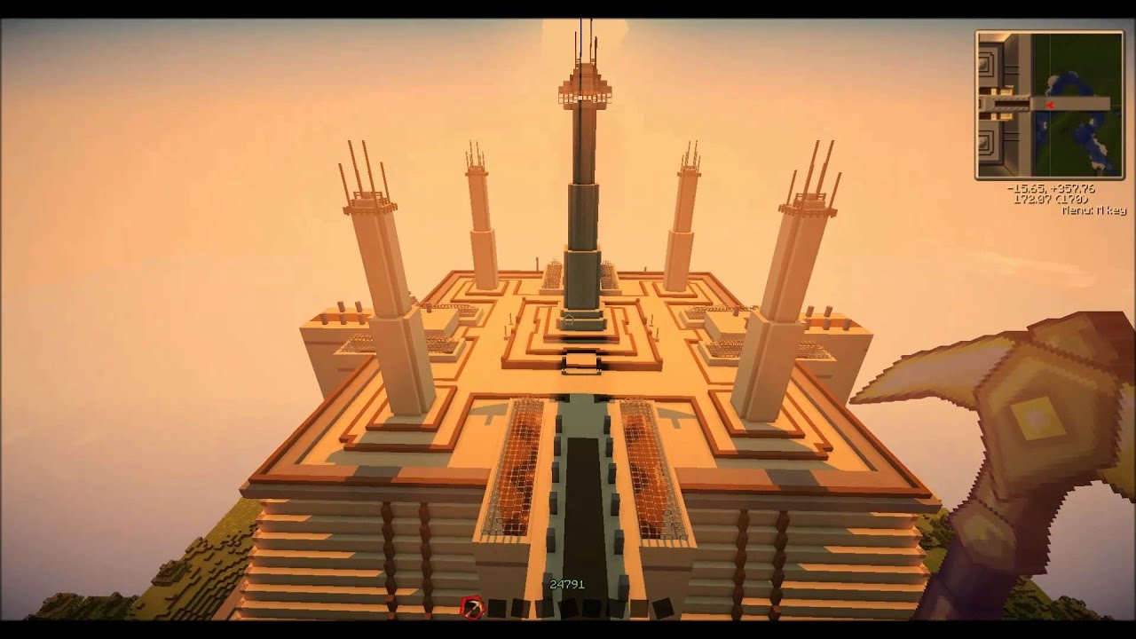 Minecraft Jedi Temple - YouTube