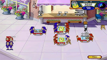 Diner Dash 2: Restaurant Rescue Walkthrough - Level #6 - Darla