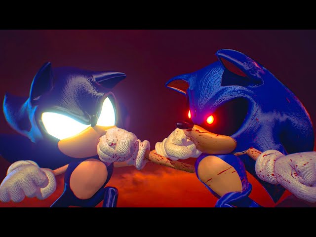 fleetway super sonic VS sonic.exe (SPRITE ANIMATION) on Make a GIF