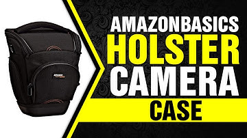 AmazonBasics Holster Camera Case for DSLR Cameras - 7 x 6 x 9 Inches, Black