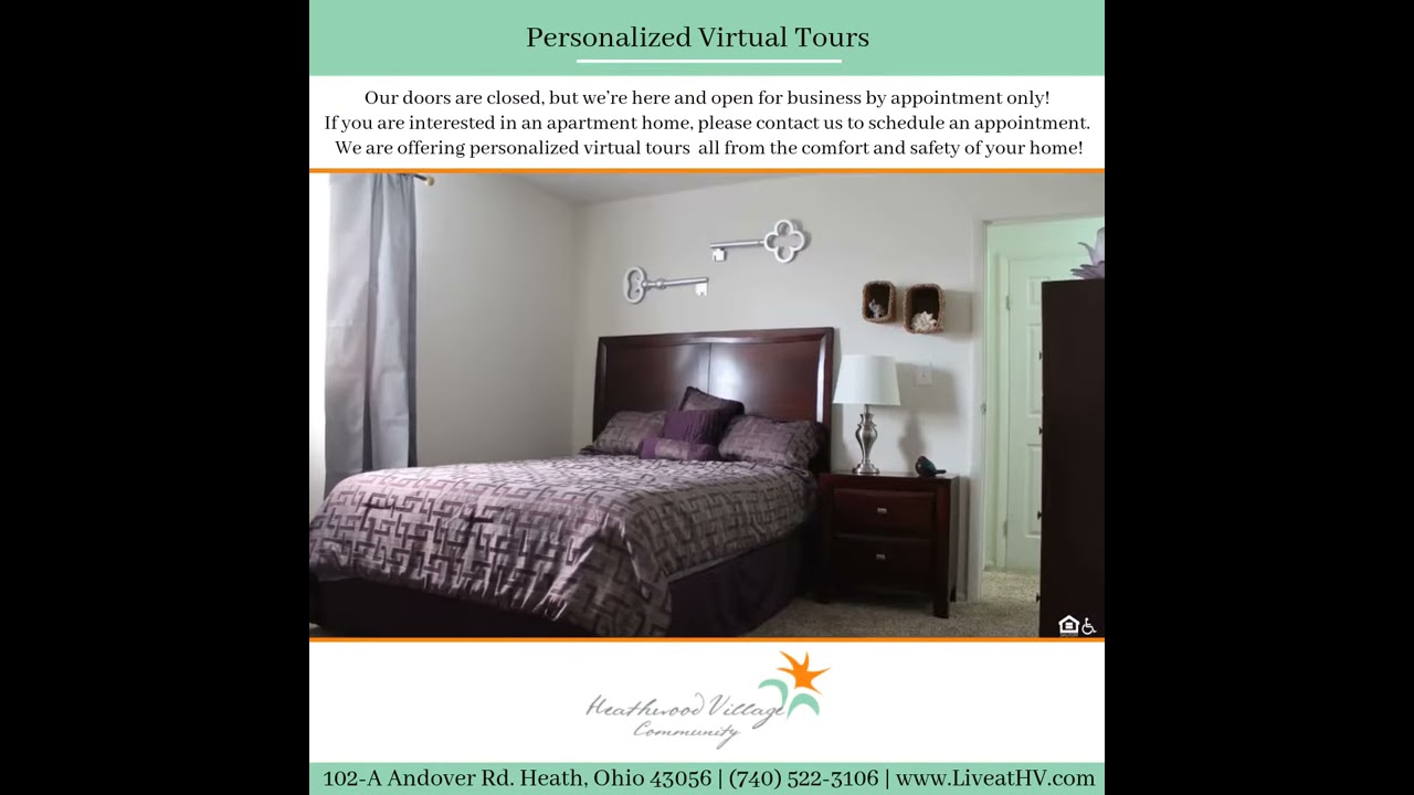 Call Heathwood Village today to schedule your personalized virtual tour!