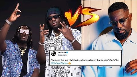 Sarkodie wants to Jump On It || Dope Nation - Check My Zingo (Visualizer) BREAKDOWN / REACTION