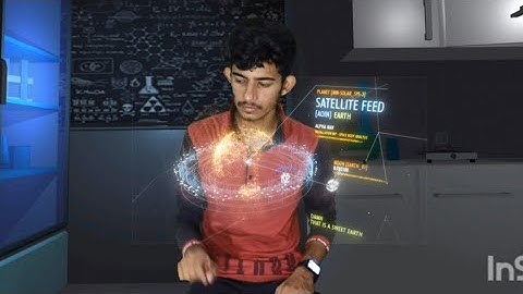 Hologram Jarvis Editing | HUD EFFECT IRON MAN | Alok