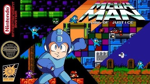 RoEvski - Megaman 1 Law of Justice (NES, Mega Man hack) Firstrun