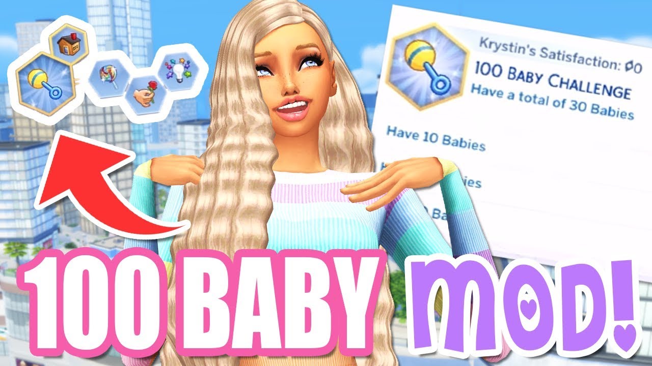 100 Baby Challenge Mod Review The Sims 4 Must Have Mod Youtube
