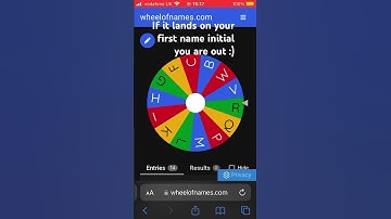 If it lands on your first name initial you are out :) Part 13 #shorts