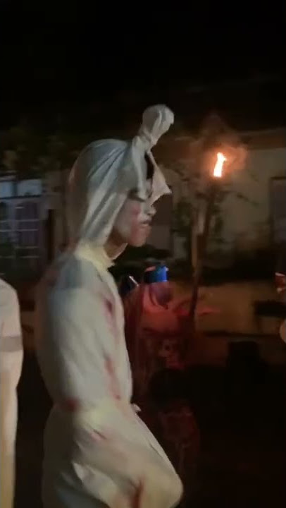Hantu Pocong Takbir Keliling Kampung desa kemiri lor