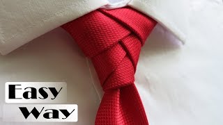 Eldredge knot step by step tutorial | How to tie a tie