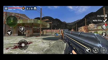 Zombie Mode Action Game 3D Level 14 | #game #actiongame #recordinggame