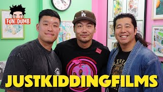 JustKiddingFilms On Building A YouTube Channel To A Matcha Empire| Fun With Dumb Ep 277