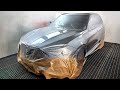 Car painting | BMW X5 spray painting | Spray gun Sata X5500 I RP / Iwata ws400 Pininfarina