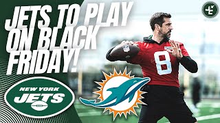 Schedule NEWS: New York Jets To Play The Miami Dolphins On Black Friday