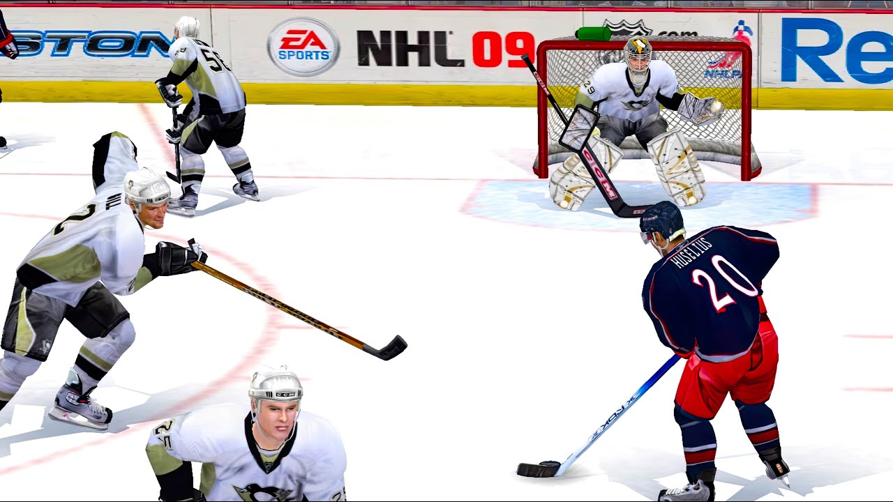 The Last PC NHL Game -  NHL 2009 Gameplay HD (1440p, ReShade)