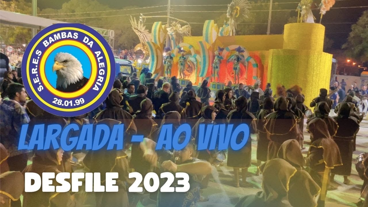 Bambas da Alegria 2023 | Largada - Desfile ao vivo #desfiles23
