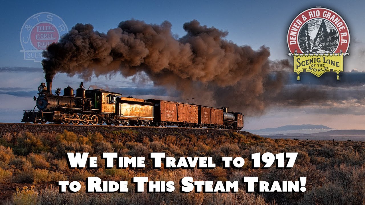 Time Travel to ride this 1917 Train! Rio Grande 425 on the Cumbres and ...