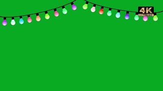 Colorful Lights Green Screen Effect