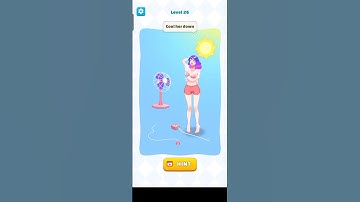 Brain Rush: level 26 | Cool her down?🧐🤔#youtubeshorts #shortvideo #shorts #viral #tiktok #trending